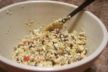 Cranberry Nut Granola Bars
